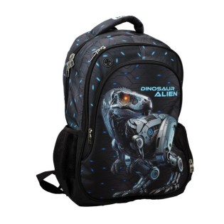 Dinosaur Alien Τσάντα Δημοτικού Back me Up (357-27031) 2025