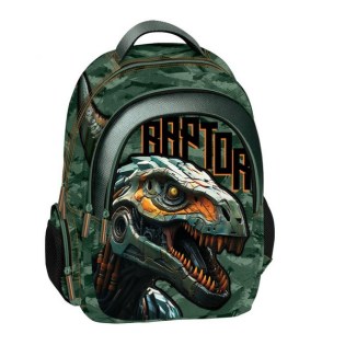 Dinosaur Raptor Σχολικό Σακίδιο Δημοτικού Graffiti (241213)