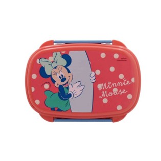 Δοχείο Φαγητού Minnie με Κουτάλι και Πιρούνι Gim (553-04276)