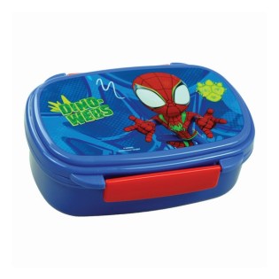 Δοχείο Φαγητού Spidey με Κουτάλι και Πιρούνι Gim (557-01276)
