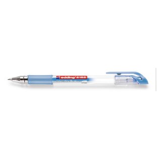 Edding 2185 Στυλό Gel Roller με Καπάκι 0.7mm Μπλε Μεταλλικό (2185-073)
