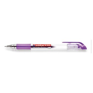 Edding 2185 Στυλό Gel Roller με Καπάκι 0.7mm Βιολέ (2185-008)
