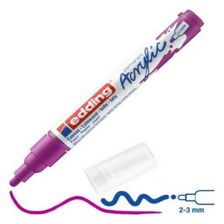 Edding 5100 Ακρυλικός Μαρκαδόρος 2-3mm Berry (01.5100-910)