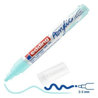 Edding 5100 Ακρυλικός Μαρκαδόρος 2-3mm Pastel Blue (01.5100-916)