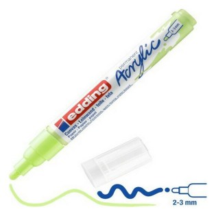 Edding 5100 Ακρυλικός Μαρκαδόρος 2-3mm Pastel Green (01.5100-917)