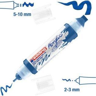 Edding 5400 Ακρυλικός Μαρκαδόρος 3D 2-3mm/5-10mm Gentian Blue (01.5400-903)