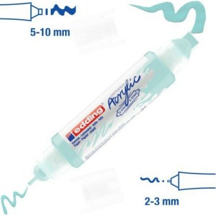 Edding 5400 Ακρυλικός Μαρκαδόρος 3D 2-3mm/5-10mm Pastel Blue (01.5400-916)