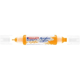 Edding 5400 Ακρυλικός Μαρκαδόρος 3D 2-3mm/5-10mm Sunny Yellow (01.5400-906)