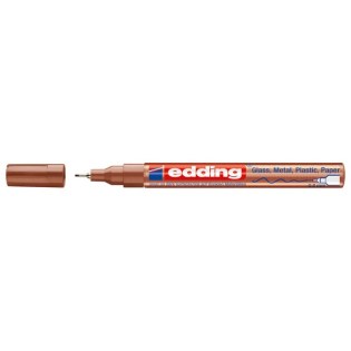 Edding 780 Ανεξίτηλος Μαρκαδόρος Στρογγυλή Μύτη 0.8mm Χάλκινο (01.780-055)