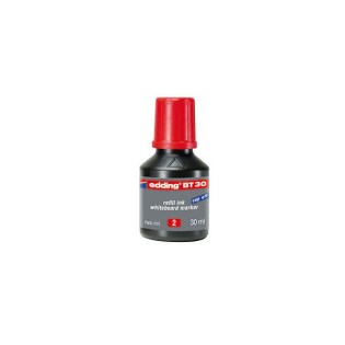 Edding ΒΤ30 Ανεξίτηλο Μελάνι Κόκκινο 30ml (ΒΤ30-002)