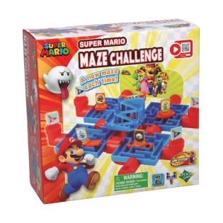 Epoch Games Επιτραπέζιο Παιχνίδι Η Πρόκληση Του Λαβύρινθου Super Mario