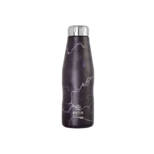 Estia Θερμός Travel Flask Save The Aegean 500ml Pentelica Black (01-16609)