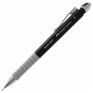 Faber Castell Μηχανικό Μολύβι για Σχέδιο με Γόμα Apollo 0.7mm Black (232704)
