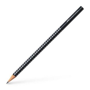 Faber Castell Sparkle ΙΙ Grip Μολύβι Μαύρο Β (182993)