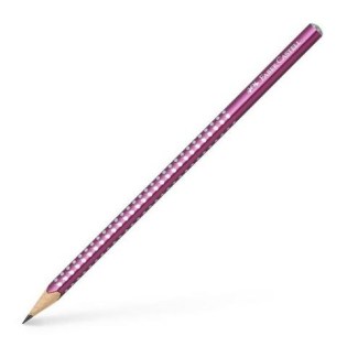 Faber Castell Sparkle ΙΙ Grip Μολύβι Μπορντώ Β (182153)