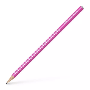 Faber Castell Sparkle ΙΙ Grip Μολύβι Μεταλλικό Ροζ Β (182122)
