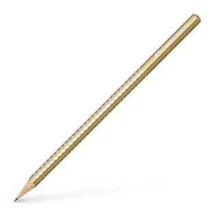 Faber Castell Sparkle ΙΙ Grip Μολύβι Χρυσό B (182146)