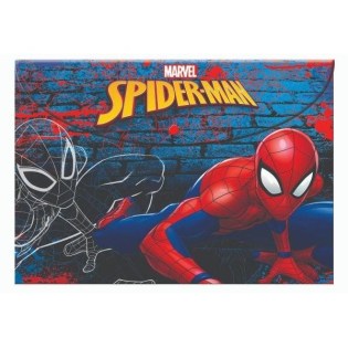 Φάκελος με Κουμπί Πλαστικός Α4 Gim Spiderman (337-72580)
