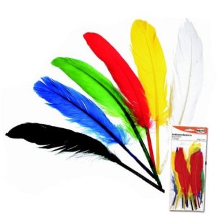 Φτερά Ινδιάνου Meyco για Κατασκευές 17-20cm / 17τεμ (24070)