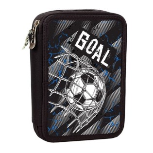 Goal Κασετίνα Back me Up Διπλή Γεμάτη (357-30100)