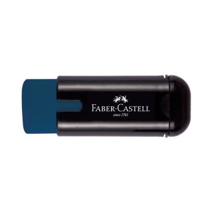 Γόμα με Ξύστρα Faber Castell Combi Μπλε(183706)