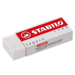 Γόμα Stabilo1186 Λευκή (118620)