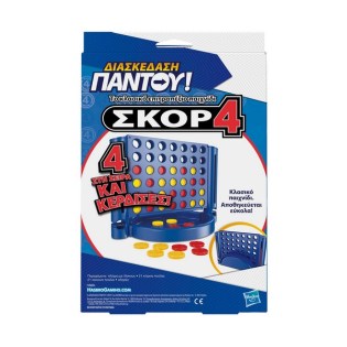 Hasbro Επιτραπέζιο Παιχνίδι Connect 4 Grab & Go (F8253)