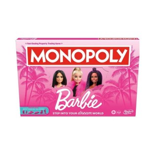 Hasbro Επιτραπέζιο Παιχνίδι Monopoly Barbie (Ελληνική Γλώσσα) (G0038)