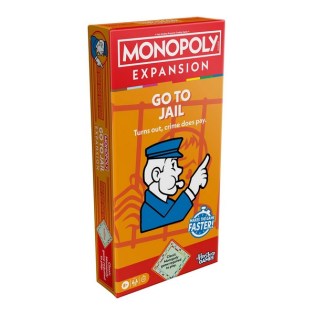 Hasbro Επιτραπέζιο Παιχνίδι Monopoly Go to Jail (G0719)