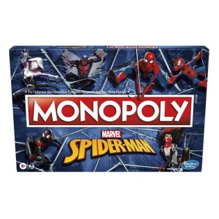 Hasbro Επιτραπέζιο Παιχνίδι Monopoly Marvel Spider-Man (Ελληνική Γλώσσα) (F3968)