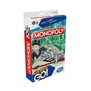 Hasbro Επιτραπέζιο Παιχνίδι Monopoly Grab and Go (F8256)