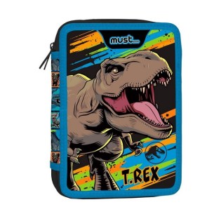 Jurassic T-Rex Κασετίνα Διπλή Γεμάτη Must (570979)