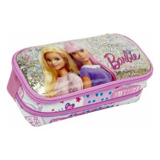 Κασετίνα Δημοτικού Οβάλ Barbie Girl Power Gim (349-69144)