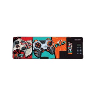 Κασετίνα Retro Lets Play με Μαγνητικό Κούμπωμα 26x9x3.2cm Must (586132)