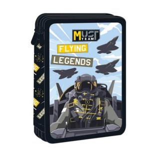 Κασετίνα Διπλή Γεμάτη Must Flying Legend (586728)