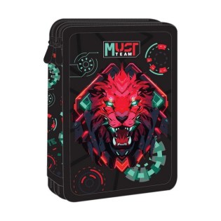 Κασετίνα Διπλή Γεμάτη Must Lion Byte (586731)