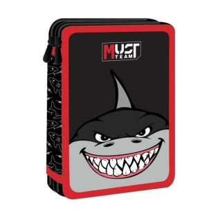 Κασετίνα Διπλή Γεμάτη Must Shark (586340)