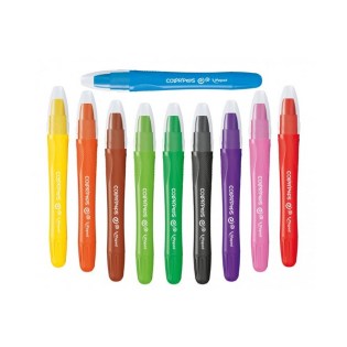 Κηρομπογίες Gel Maped 10 Χρώματα (836310)