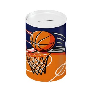 Κουμπαράς Μεταλλικός 10x15cm Must Basketball (586485)