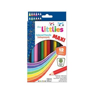 Ξυλομπογίες The Littlies Wood Free XL 12 Χρώματα (646758)