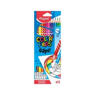 Ξυλομπογιές Maped Color Peps Oops 12 Χρώματα (832812)