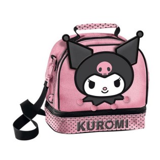 Kuromi Face Preschool Τσαντάκι Φαγητού Graffiti (252314)