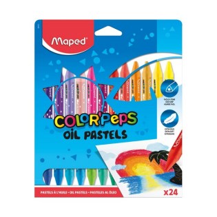 Λαδοπαστέλ Maped 24 Χρώματα (864012)