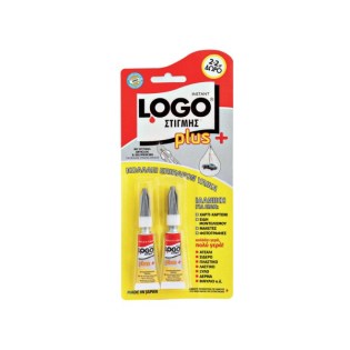 Logo Στιγμής Plus + Κόλλα 2gr+2gr Δώρο (65ΑΑ90)