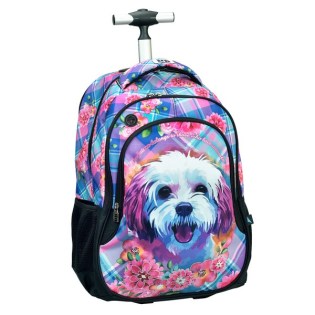 Love Dog Τσάντα Δημοτικού Τρόλεϊ Back me Up (357-16074) 2024