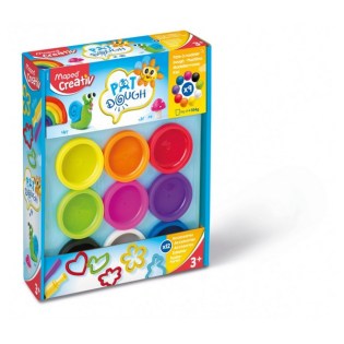 Maped Creative Πλαστελίνη 9 Pots Fancy και 12 Accesorries (907202)