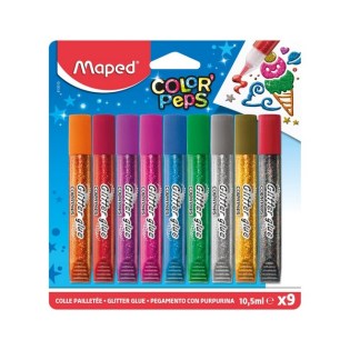 Maped Κόλλα με Glitter 10.5ml με 9 Χρώματα (813010)