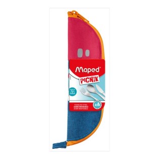 Maped Picnik Concept Μαχαιροπήρουνα σε Θήκη Κόκκινο (878001)