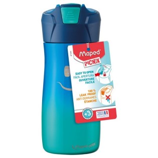 Maped Picnik Concept Παγούρι Ανοξείδωτο Μπλε 430ml (871203)