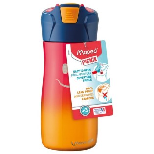 Maped Picnik Concept Παγούρι Ανοξείδωτο Πορτοκαλί 430ml (871201)